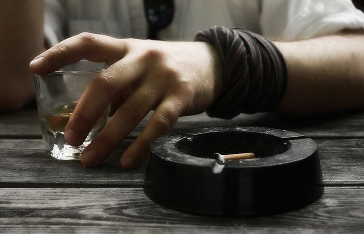 fumo e alcol come cause di prostatite