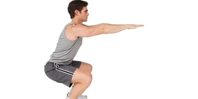 squat per la prostatite
